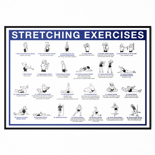 Stretching workout pain relief - stretching,