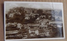 Postcard Carisbrooke Village Isle Of Wight Real photo posted 1932