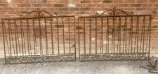 Pair Wrought Iron Driveway
