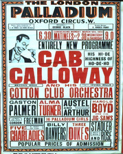 London Palladium Poster Jazz