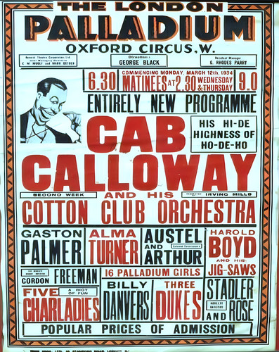 London palladium poster - poster, jazz