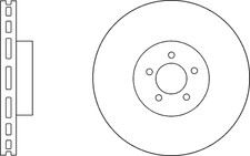 Brake Disc Single Vented fits