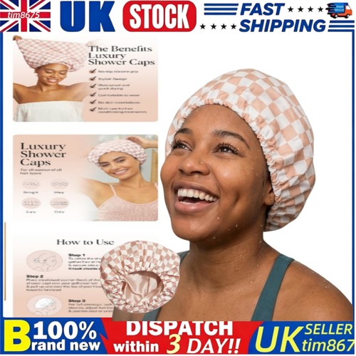 Luxury shower cap for - shower,