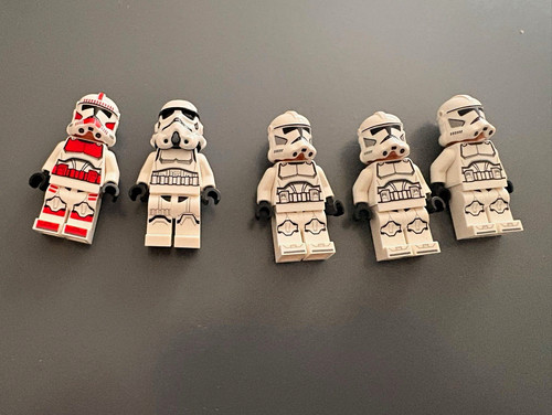 Lego star wars minifigures lot - star,
