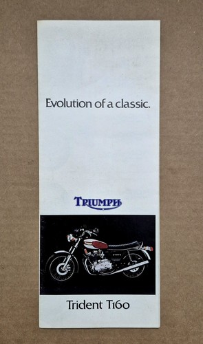 Vintage 1975 triumph trident - vintage,