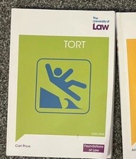University Of Law PGDL/MA Tort