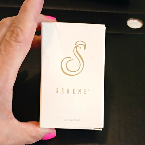Serene miniature perfume glass - miniature,