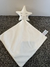 Matalan white star - white, grey