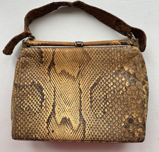 Vintage genuine python - vintage,