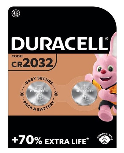 Duracell cr2032 lithium - cr2032,