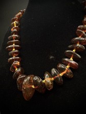 Amber Baltic Cognac Necklace