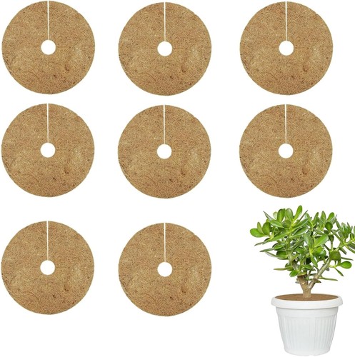 8pcs coconut mulch mats 20cm - 8pcs, mats,