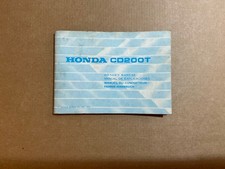GENUINE HONDA 1979 CD200T