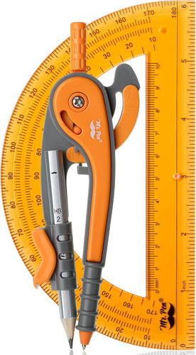 Geometry compass protractor - geometry, &