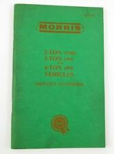 MORRIS 2, 3, 4 TON Commercial Vehicles Drivers Handbook 1960s - AKD 1472A