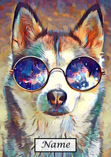 Personalised Ice Cool HUSKY