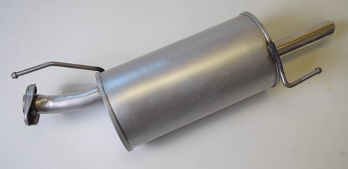 Eec exhaust rear box fits - exhaust,