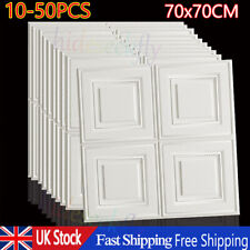 Foam 3D Tile Brick Wall Sticker Self-adhesive Waterproof Ceiling Panel Wallpaper