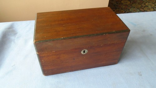 Antique sewing box - antique, mahogany