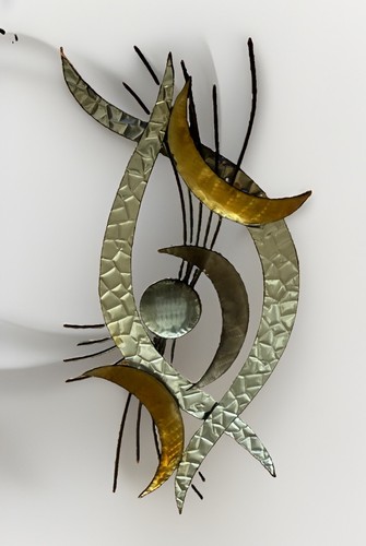 Large silver bronze - , metal