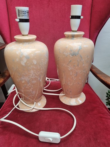 Vintage large pair - large, ceramic