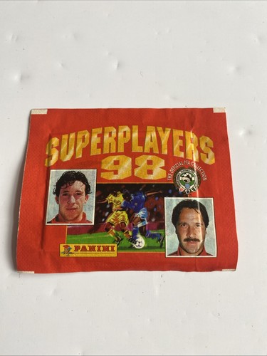 Sealed panini superplayers - panini, 98