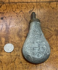 Antique Civil War Powder Horn