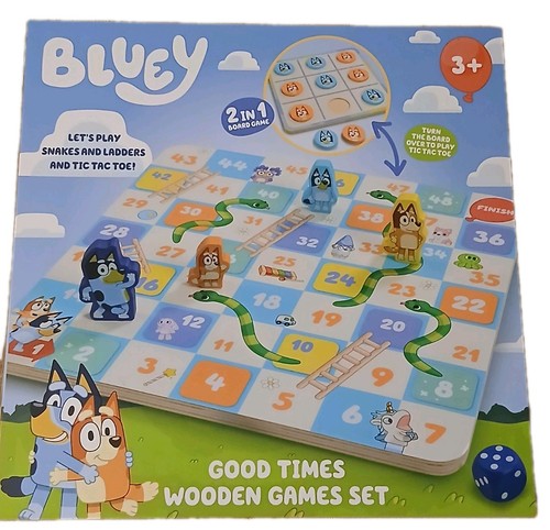 Bluey snakes n ladders - in,