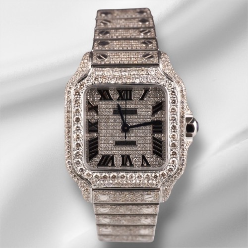 Cartier santos medium 35mm - cartier,