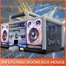 5m Inflatable Boom Box Bounce House Jumping Bouncy Castle Moon Walk Bounce House