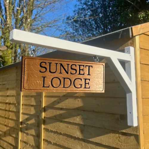 Oak house name - name, sign