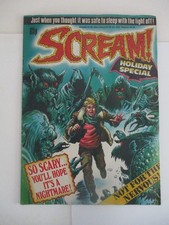 Scream Holiday Special 1987 UK IPC comic