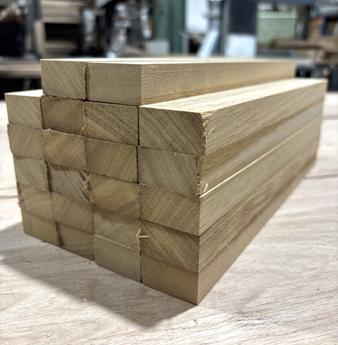 Planed iroko hardwood - planed,