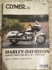 Clymer Harley Davidson Workshop Service Manual FLH FLT Twin Cam 1999 - 2005