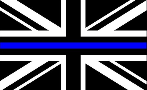 Thin blue line bumper - 4,