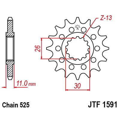 48578 sprocket with rubber - with,