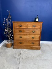 Vintage Edwardian Walnut Chest