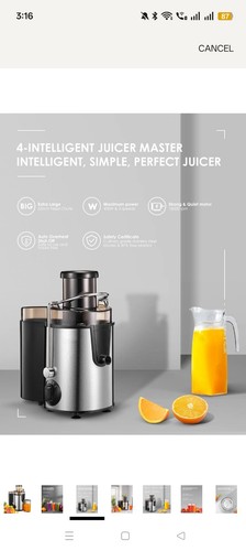 George home black - fruit, juicer