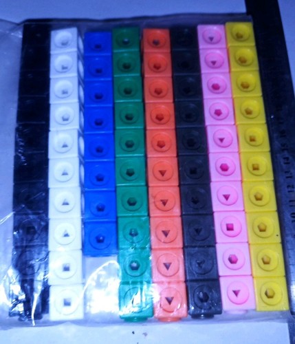 Maths linking cubes pack 78 - linking,