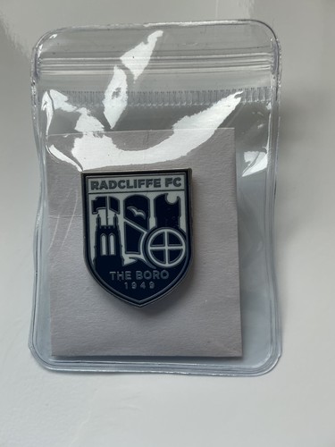 Football crest pin badge - crest,