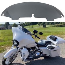 Smoke 4" Windshield For Harley