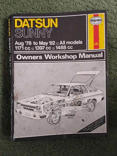 Haynes manual 525 for datsun - manual,