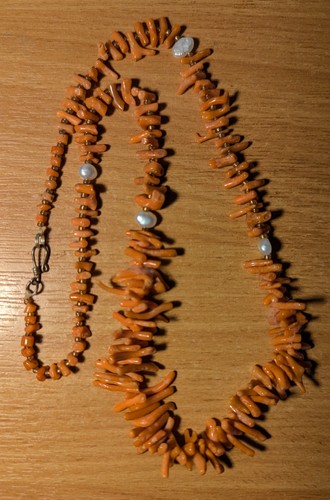 Vintage antique genuine coral - vintage,