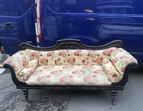 Stunning antique chaise - antique, lounge