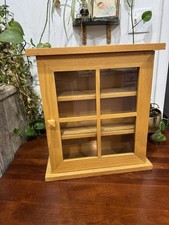 Small Shelf Curio Cabinet with