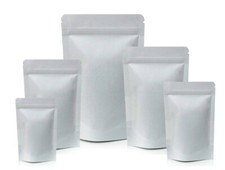 White Paper Stand Up Pouch