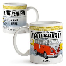 Personalised Campervan Mug