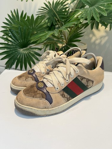 Gucci nubuck monogram web mens - gucci,
