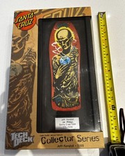 Jeff Kendall Atom Man Santa Cruz Tech deck collectors series wooden handboard