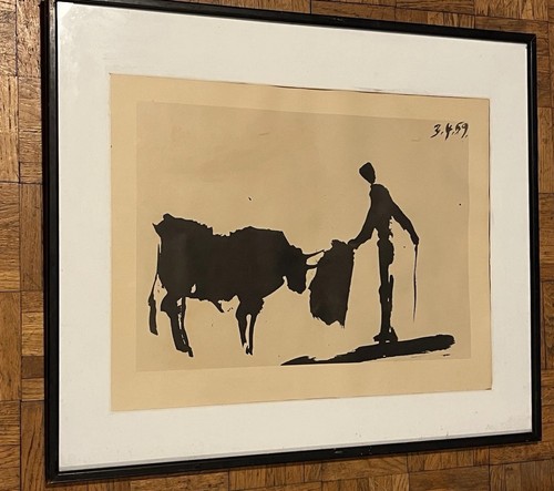 Picasso lithograph 1959 - picasso,